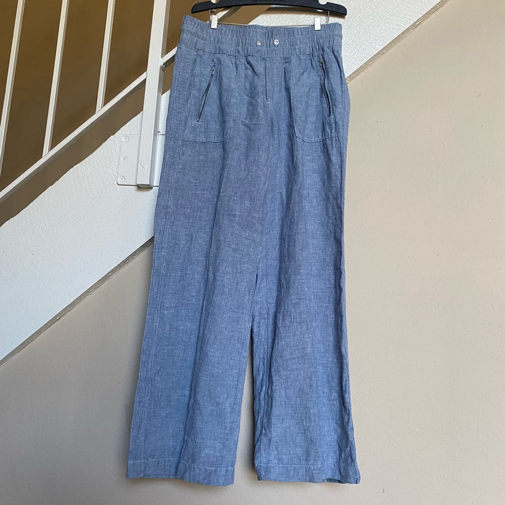 Athleta Cabo Linen womens pants